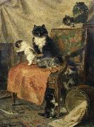 Kittens at play Henrietta Ronner-Knip